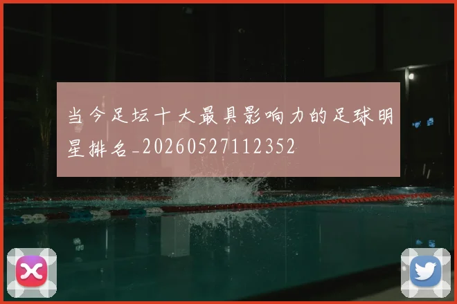 当今足坛十大最具影响力的足球明星排名_20260527112352